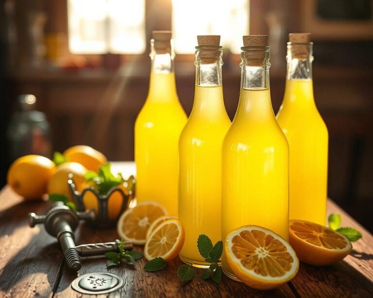 Hoe maak je zelfgemaakte limoncello?
