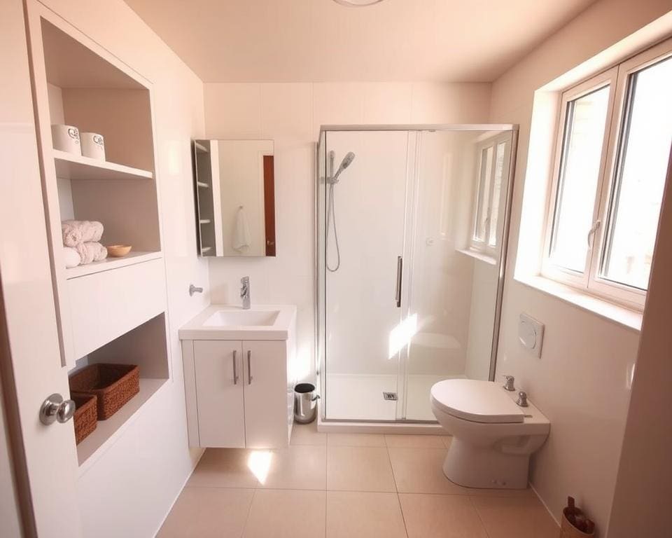 Hoe richt je een kleine badkamer efficiënt in?