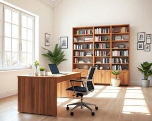 Hoe richt je een thuiskantoor efficiënt en inspirerend in?