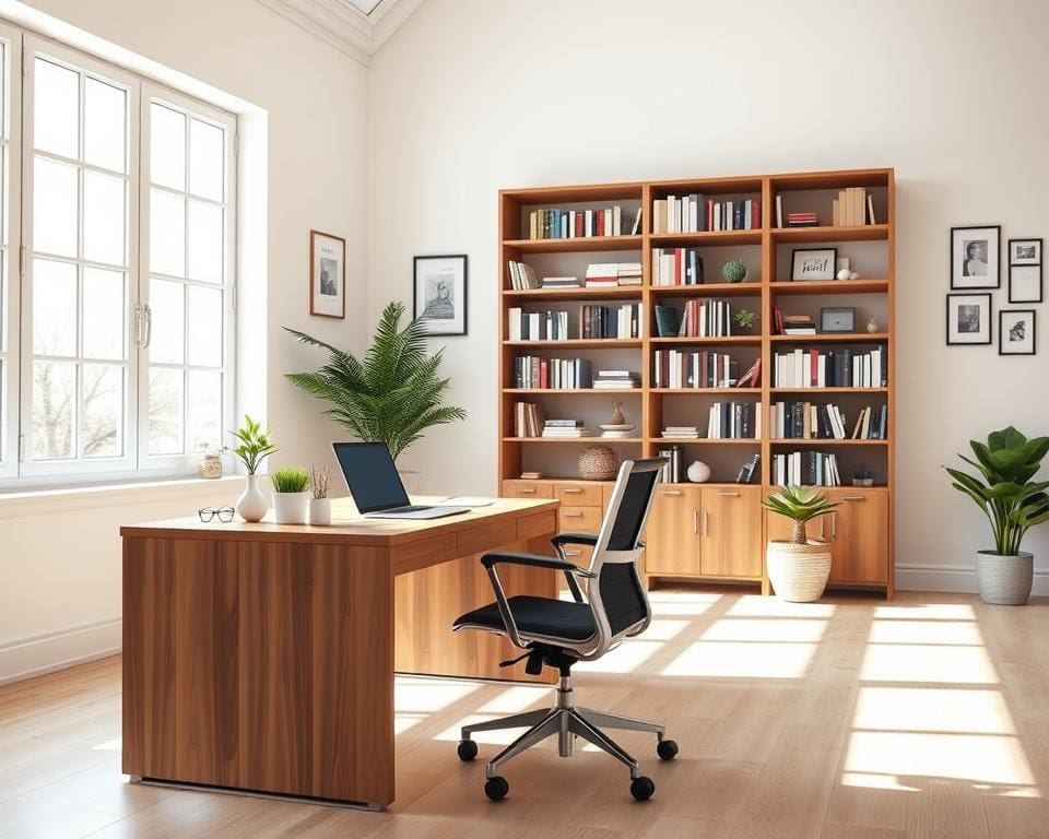 Hoe richt je een thuiskantoor efficiënt en inspirerend in?