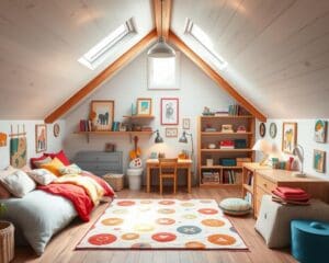 Hoe richt je een zolder in als kinderkamer?
