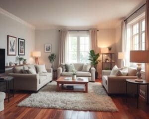 Hoe richt je je woonkamer sfeervol in met weinig budget?