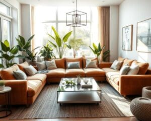 Hoe richt je je woonkamer volgens trends van 2025 in?