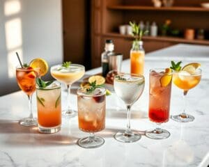 Hoe serveer je cocktails zonder alcohol stijlvol?