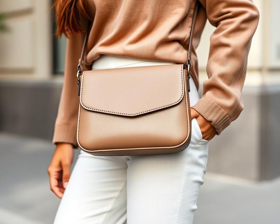 Hoe style je een crossbody tas casual chic?
