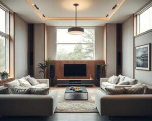 Hoe verbeter je akoestiek in een moderne woonkamer?