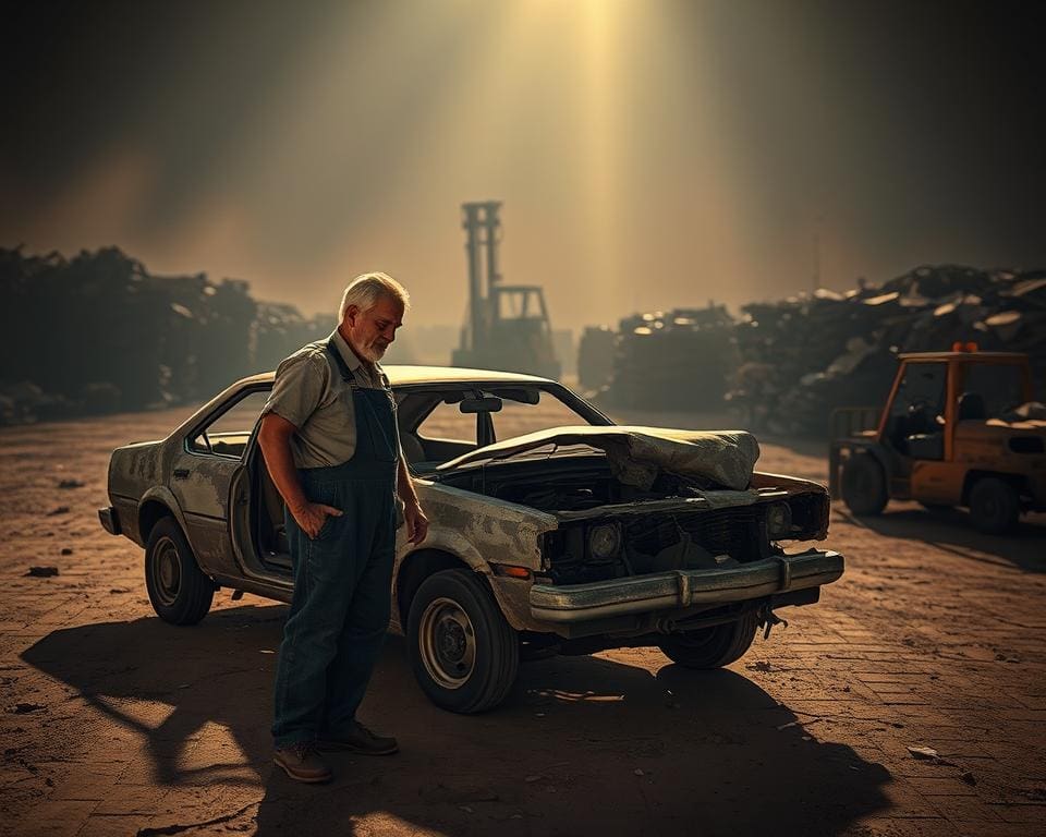 Hoe verkoop je eenvoudig je schadeauto aan een autosloperij?