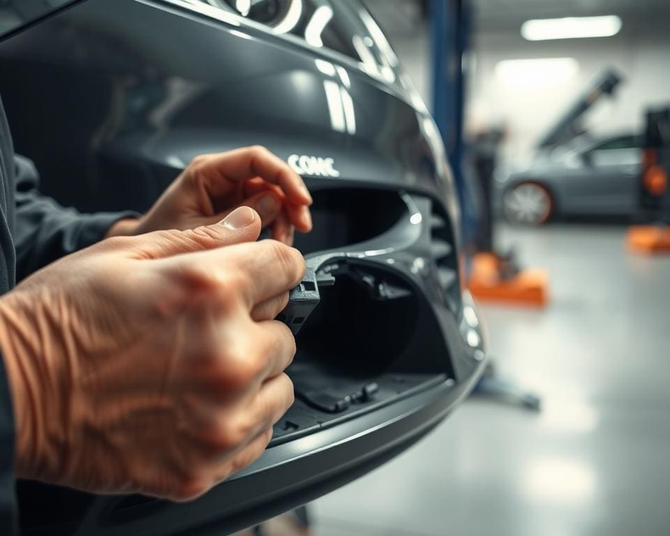 Hoe werkt kunststof bumper reparatie bij schade?