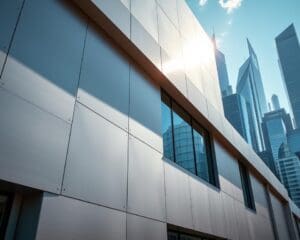 Hoe wordt aluminium composiet toegepast bij gevelrenovatie?