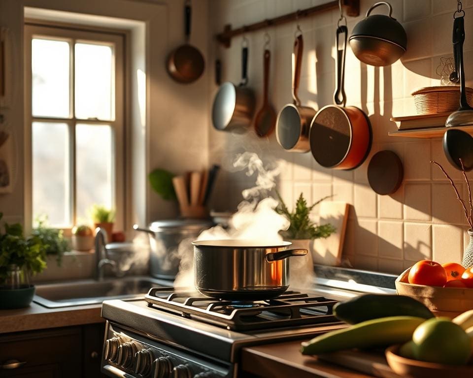 Op welke manier gebruik je restwarmte in de keuken?