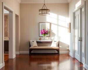 Op welke manier maak je de hal uitnodigend?