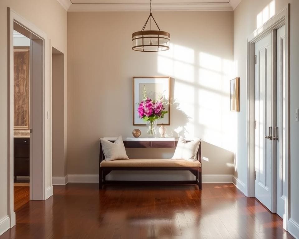 Op welke manier maak je de hal uitnodigend?