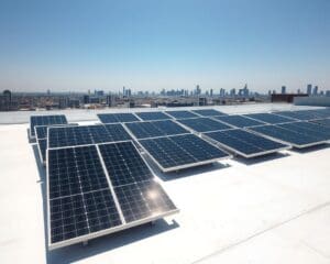Waarom investeren in zonnepanelen op een plat dak?