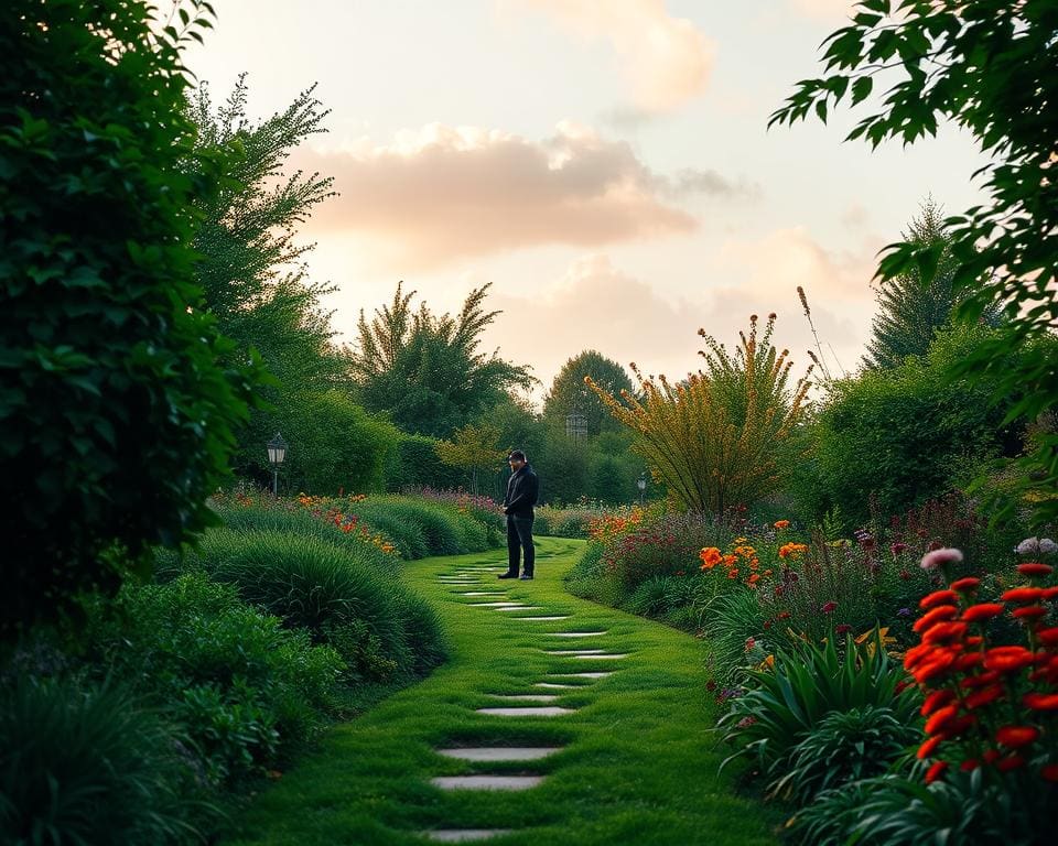 Wat betekent om de tuin leiden wie is de mol?