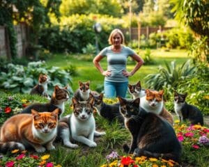 Wat doe ik tegen katten in de tuin?