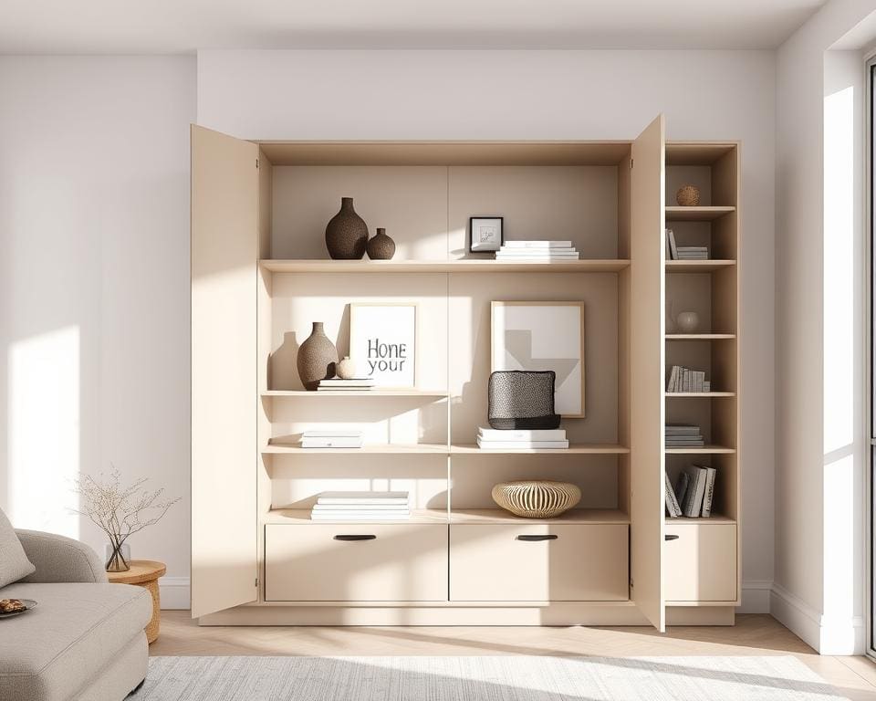 Wat maakt een open kast praktisch én stijlvol?