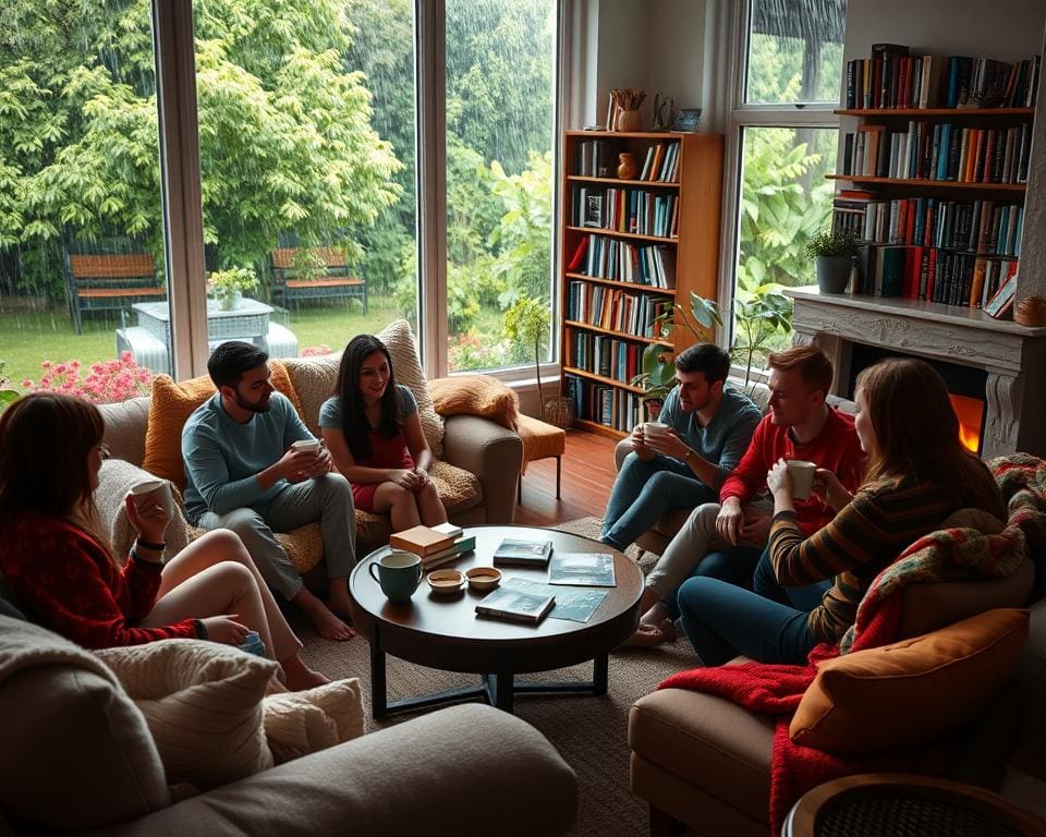 Wat zijn leuke activiteiten op regenachtige dagen?