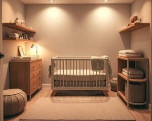 Wat zijn slimme stylingtips voor een kleine babykamer?