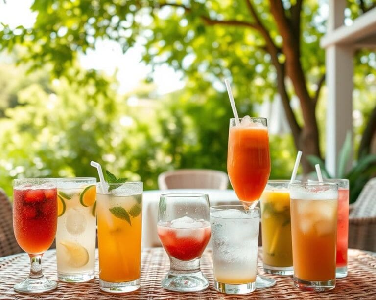 Welke drankjes zorgen voor verkoeling op reis?