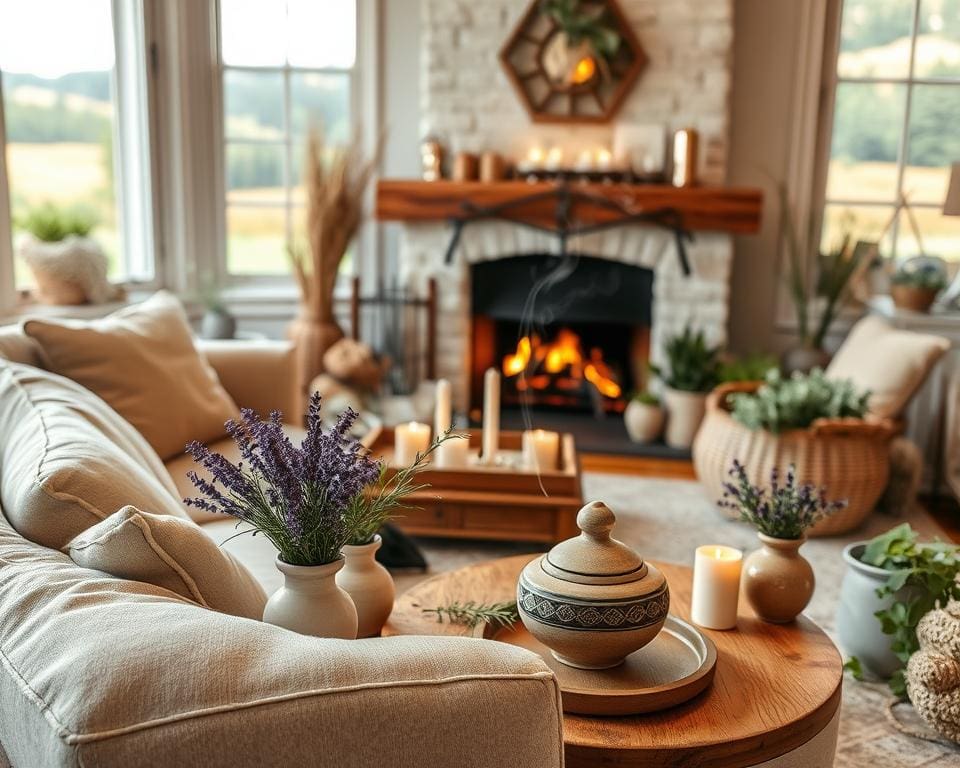 Welke geur brengt het meeste sfeer in de woonkamer?