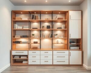 Welke kastoplossing maximaliseert de opbergruimte?