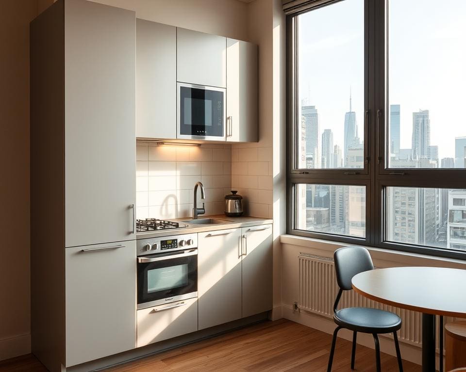 Welke keukenstijl past bij een compact stadsappartement?