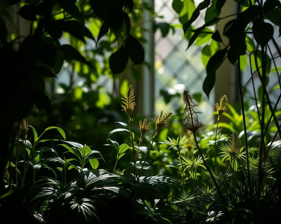 Welke plant in schaduw?