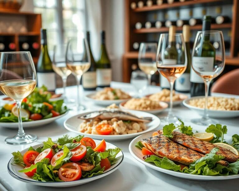Welke wijnen combineer je met lichte gerechten?