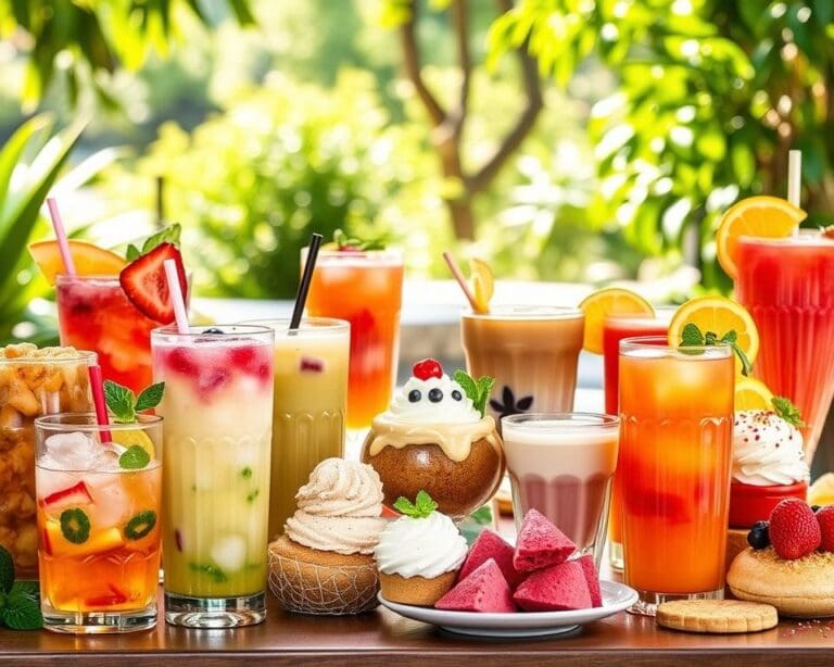 Welke zomerse drankjes passen bij desserts?
