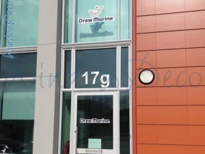 raamfolie deur huisnummer WindowDeco