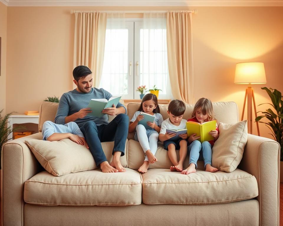 Hoe creëer je rust in een druk gezin?