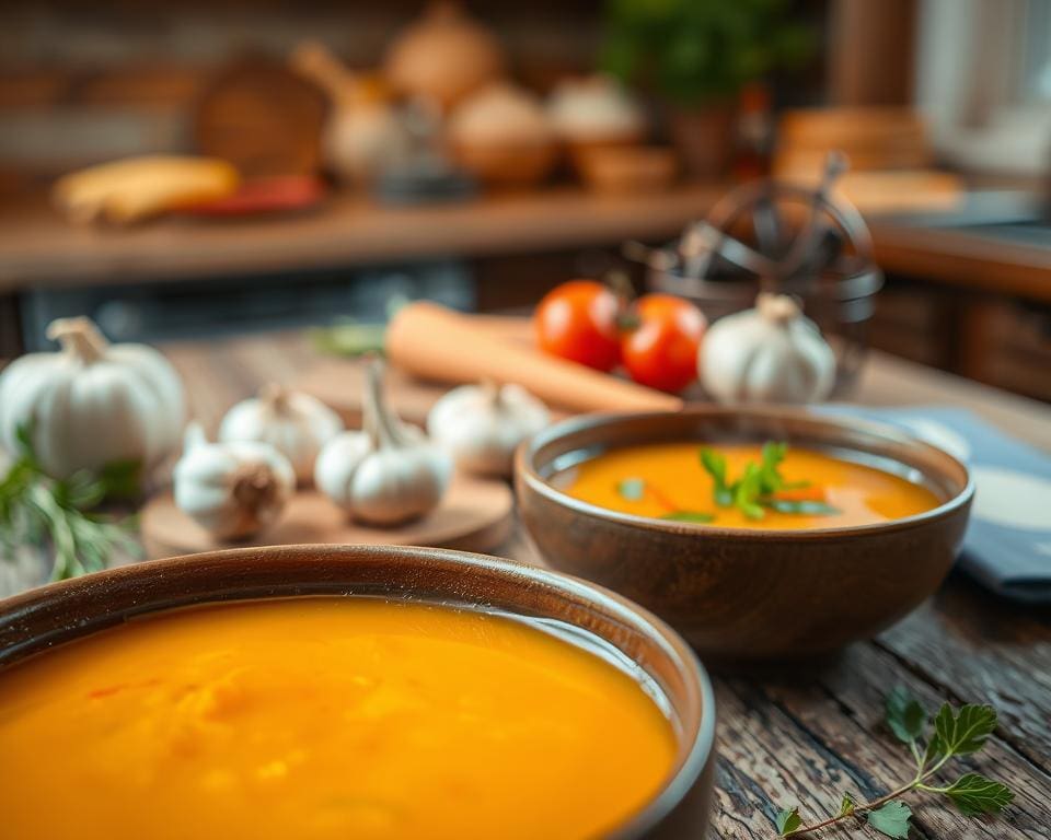 Hoe maak je thuis een smaakvolle soep met weinig ingrediënten?