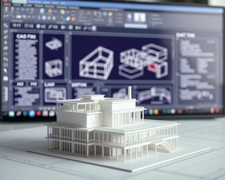 Hoe ondersteunt CAD-software precisie in bouwontwerp?