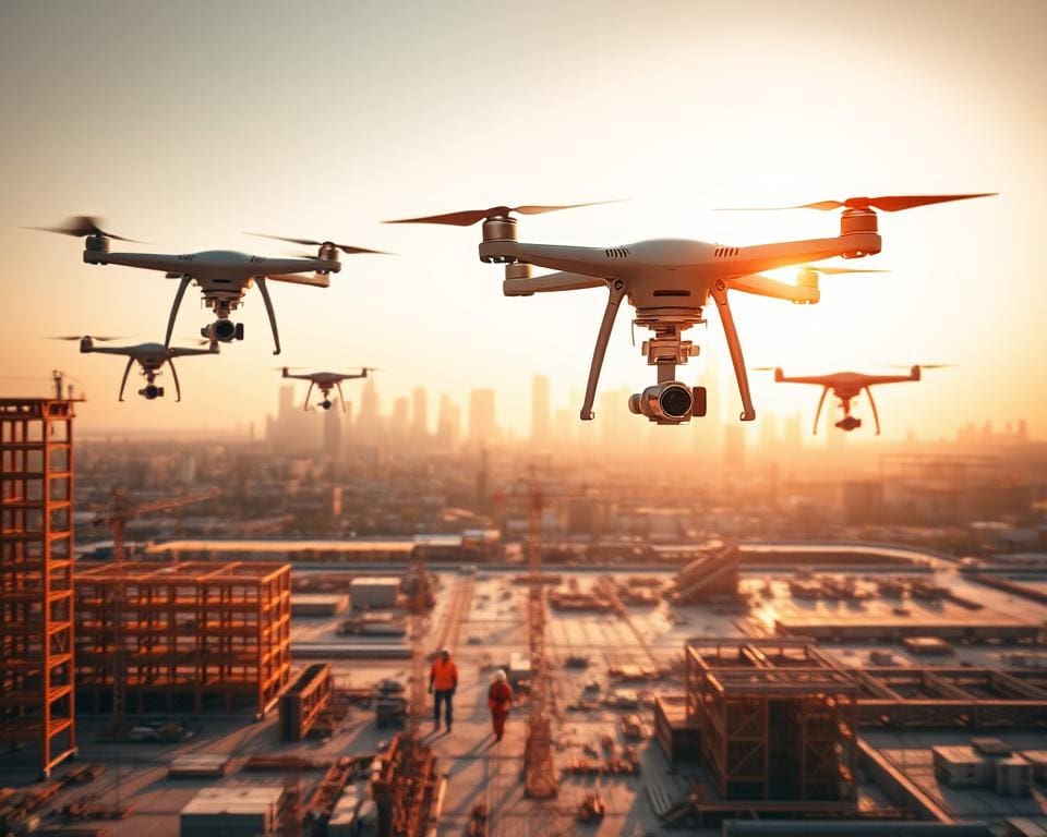 Hoe verbeteren drones de veiligheid op bouwplaatsen?