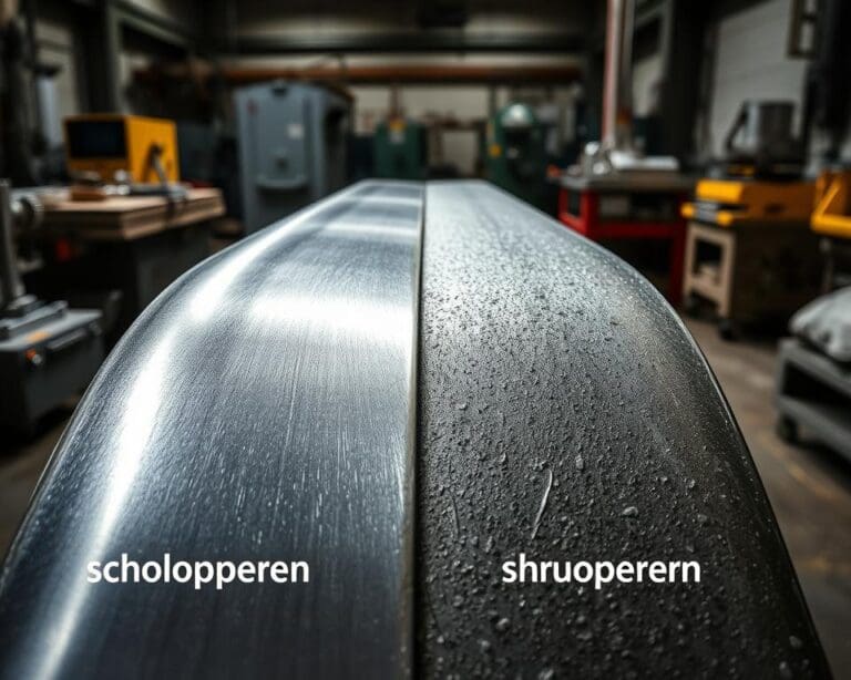 Wat is het verschil tussen schooperen en thermisch verzinken?