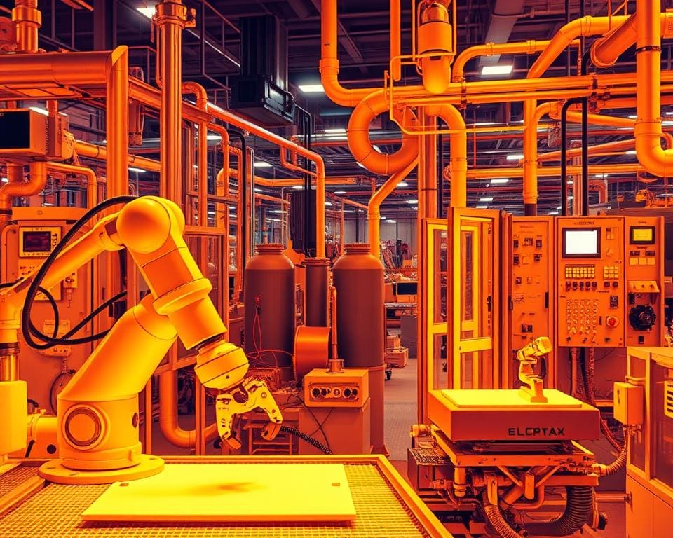 Wat zijn toepassingen van infraroodtechniek in de productie?