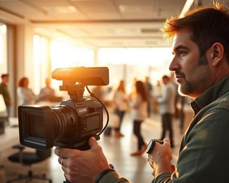Welke videograaf maakt promotiefilms voor organisaties?