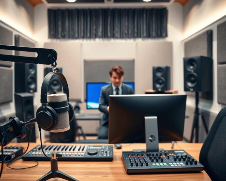 Wie verzorgt zakelijke podcasts of audioprojecten?