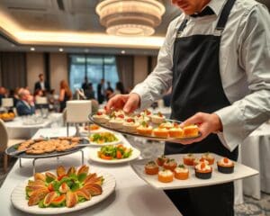 Hoe helpt een cateraar bij zakelijke evenementen?