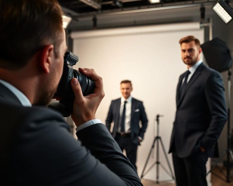 Hoe helpt een fotograaf bij professionele uitstraling?