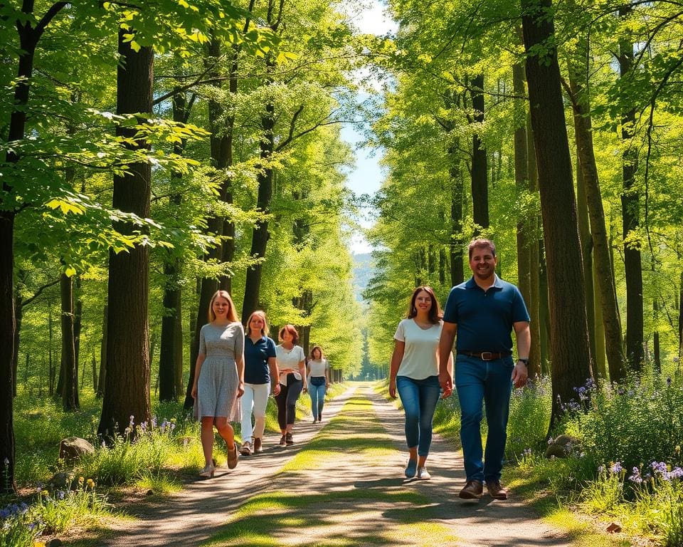 Hoe helpt wandelen bij mentale ontspanning?