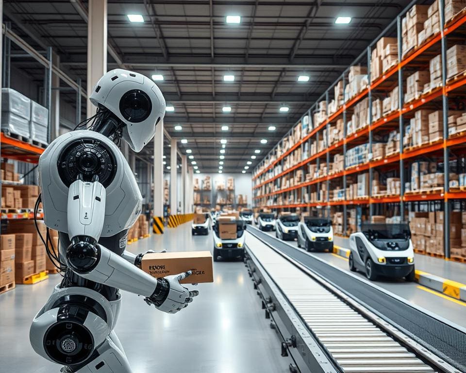 Hoe ondersteunen robots taken in logistieke processen?