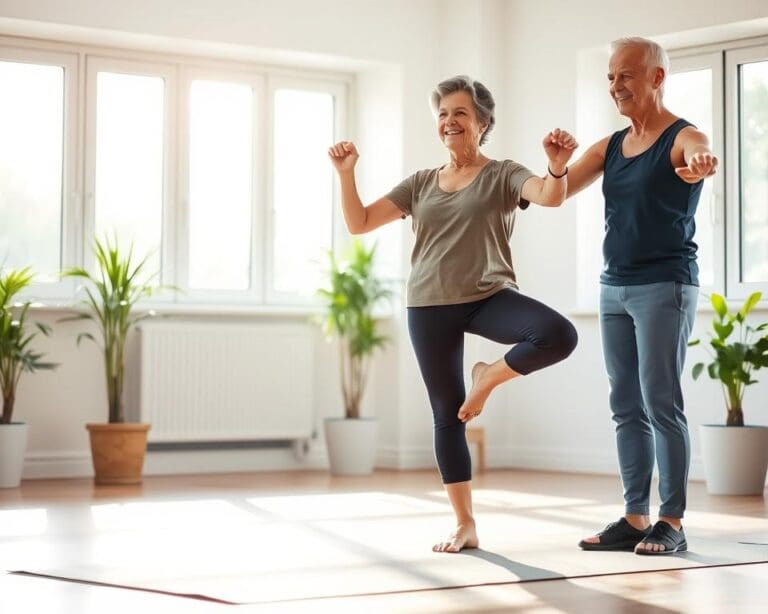 Waarom is balans trainen belangrijk bij ouder worden?