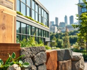 Wat helpt bij het kiezen van duurzame gevelmaterialen?