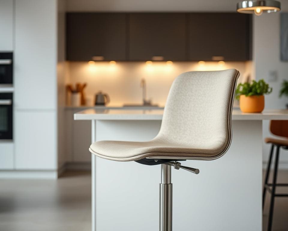 Wat maakt een barkruk geschikt voor de keuken?