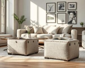 Wat maakt een opbergpoef handig?