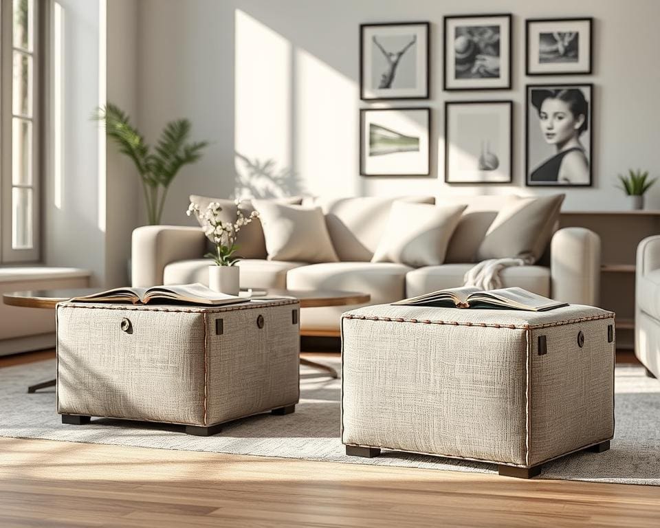 Wat maakt een opbergpoef handig?