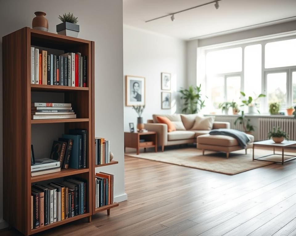 Welke boekenkast past in een appartement?