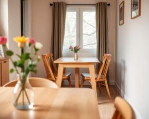 Welke eettafel past in een kleine woning?