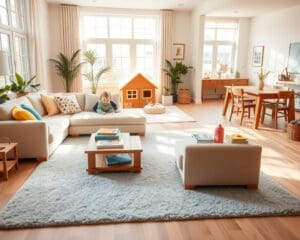 Welke inrichting past bij jonge gezinnen?